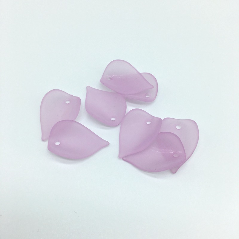 Handmade hair accessory material: acrylic matte flower petal hairpin headwear accessory, ancient-style walking bun headwear accessory undefined