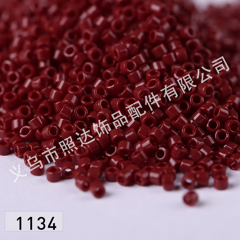 MIYUKI御幸玻璃米珠色卡DB古董珠手工DIY散珠详情图12