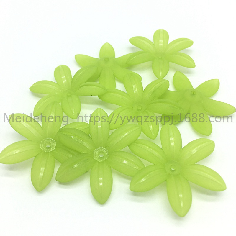 Yiwu frosted flower and leaf six-leaf flower bride's updo, handcrafted hair flowers, hair hairpins, Korean-style wedding hair accessories, earrings and accessories undefined