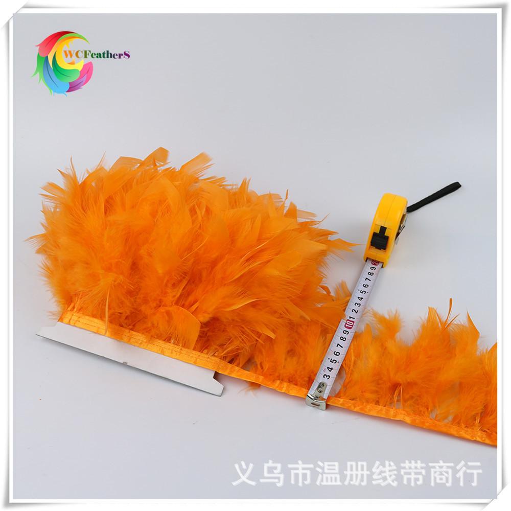 鸵鸟毛/尺码标/弹簧扣/树脂充粉球/树脂配饰细节图