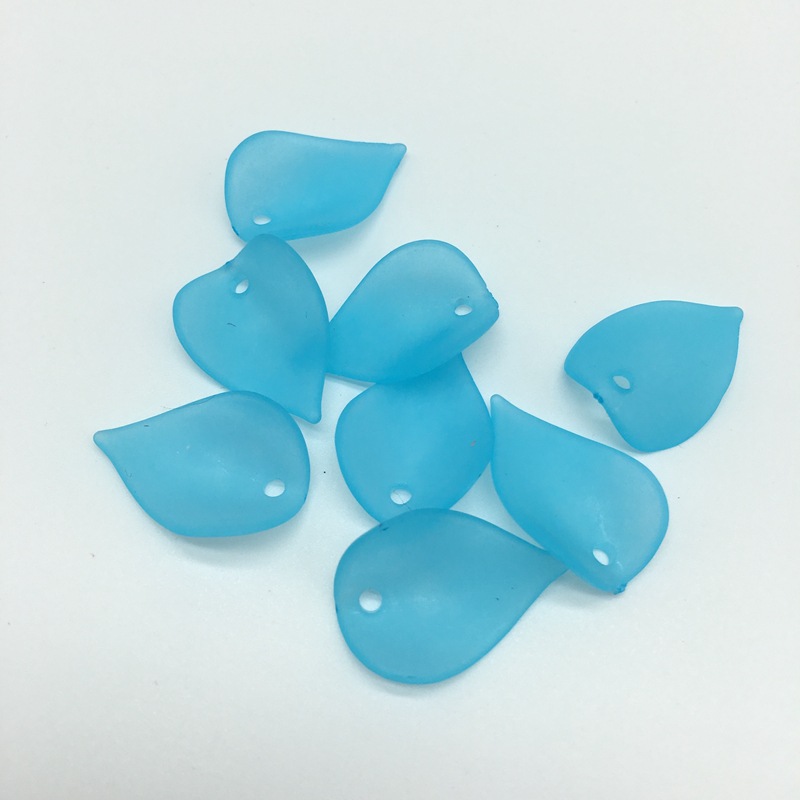 Handmade hair accessory material: acrylic matte flower petal hairpin headwear accessory, ancient-style walking bun headwear accessory undefined