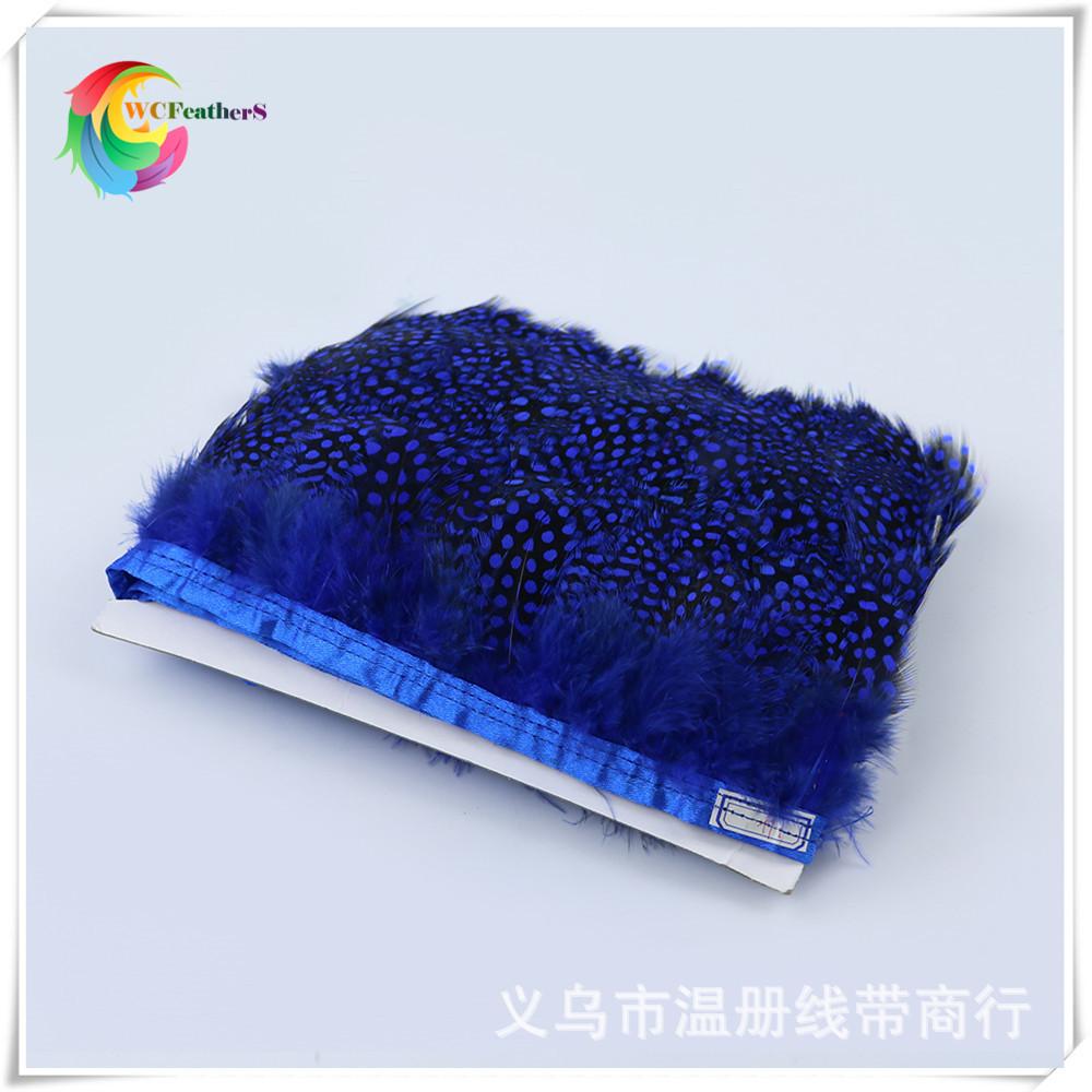 温册羽毛销售配饰珍珠毛布边多色可选 舞台演出配饰生产耳环配饰细节图