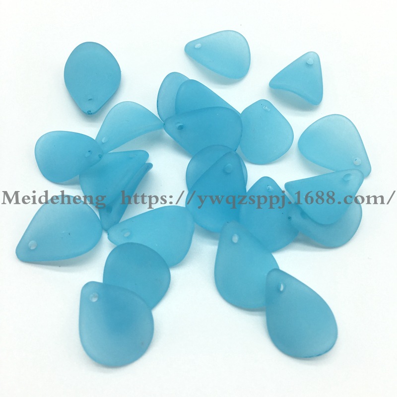 Ancient-style palace flower hairpins, leaf hair accessories, diy acrylic frosted flower headwear materials, colorful fan-shaped petals undefined