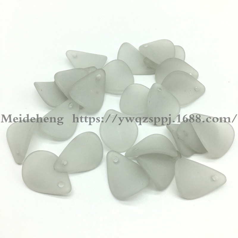 Ancient-style palace flower hairpins, leaf hair accessories, diy acrylic frosted flower headwear materials, colorful fan-shaped petals undefined