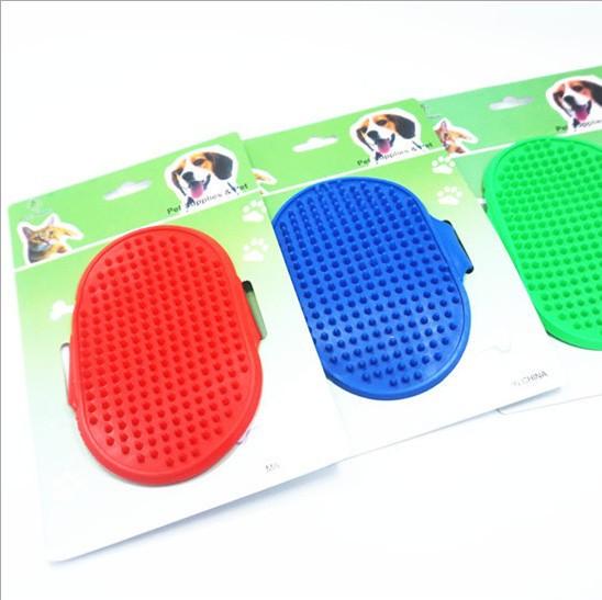 Pet Products Pet Products Factory Direct Pet bath Brush Dog and Cat bath Massage brush Adjustable length pet cleaning products Specification drawing