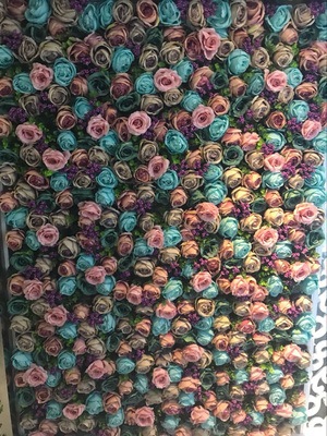 Artificial rose flowers, artificial flower heads, artificial flower wholesale, DIY small flower buds, wedding flower wall flower arrangement Application Scenario