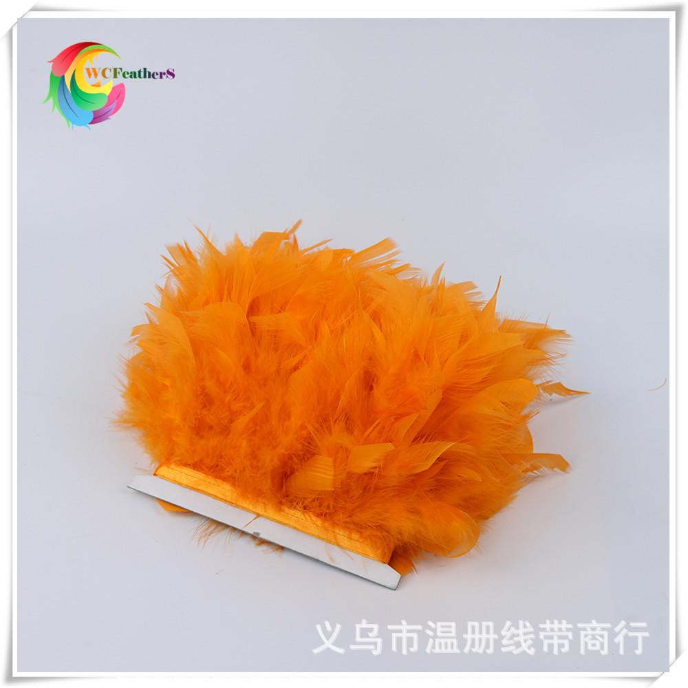 鸵鸟毛/尺码标/弹簧扣/树脂充粉球/树脂配饰产品图