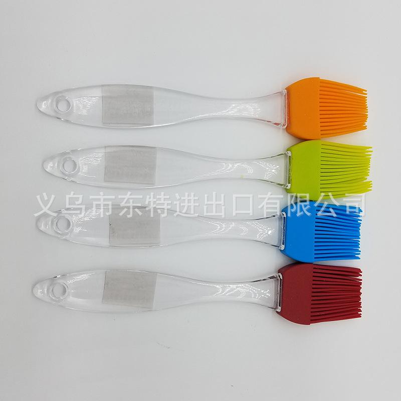 食品级硅胶刷耐高温茶扫烧烤扫酱油奶油刷油刷硅胶毛刷不脱毛