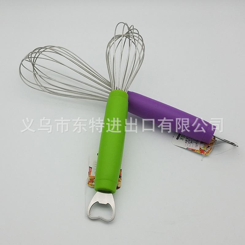 Factory direct sales of stainless steel egg beaters, plastic egg cream mixers, kitchen baking supplies, manual egg beaters Application Scenario