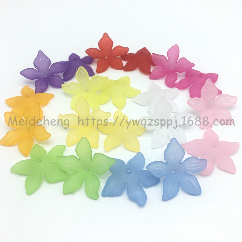 Bride's headwear, ancient-style hairpin accessories, diy jewelry processing, frosted flower head flower materials and accessories, Taobao wholesale details Picture