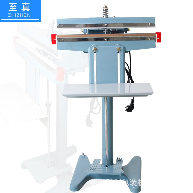 Wide-edge aluminum frame foot-operated sealing machine, foot-operated sealing machine, plastic bag sealing machine, sealing and cutting machine Application Scenario