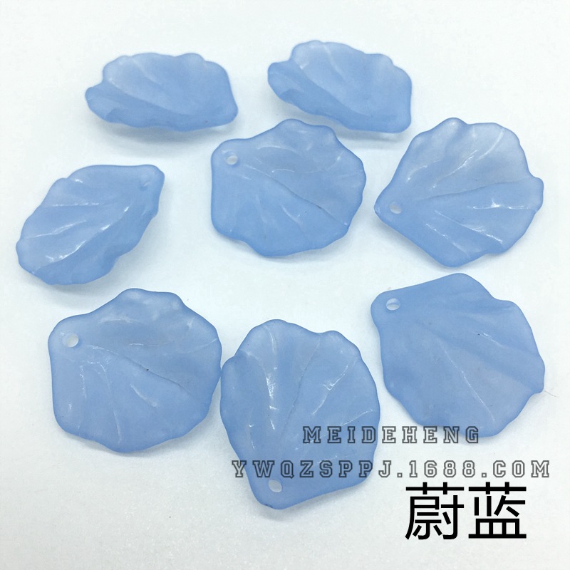 Ancient court hairpins, frosted small shells, flowers, leaves, hairpins, Hanfu accessories, DIY accessories, earrings, pendants undefined