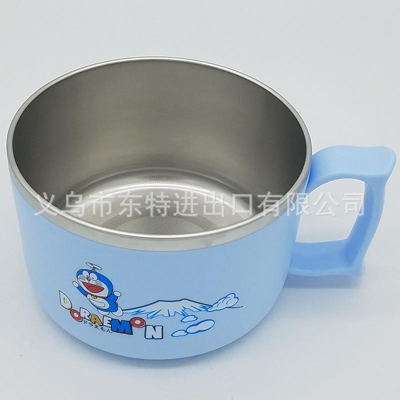 Factory direct sales of stainless steel 304 lunch boxes, cartoon covered instant noodle bowls, insulated fast food cups, heat-resistant student lunch boxes Application Scenario