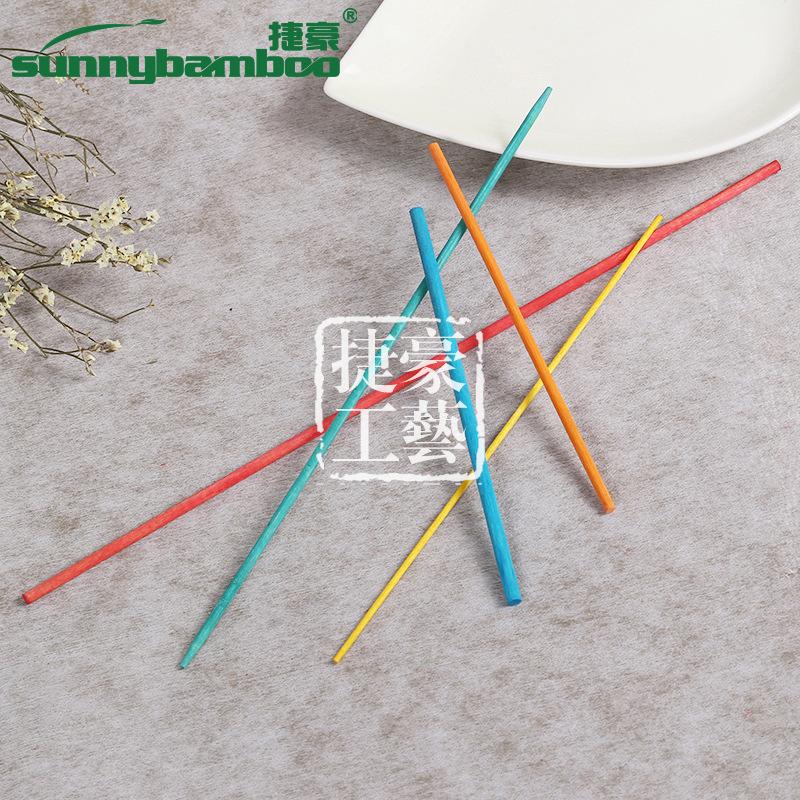 早教点数棒/DIY手工棒/彩色火柴棒白底实物图