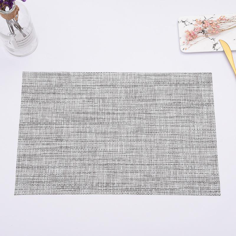 2020外贸特斯林餐垫PVC环保西餐垫用餐隔热垫定制餐垫 跨境批发详情图6