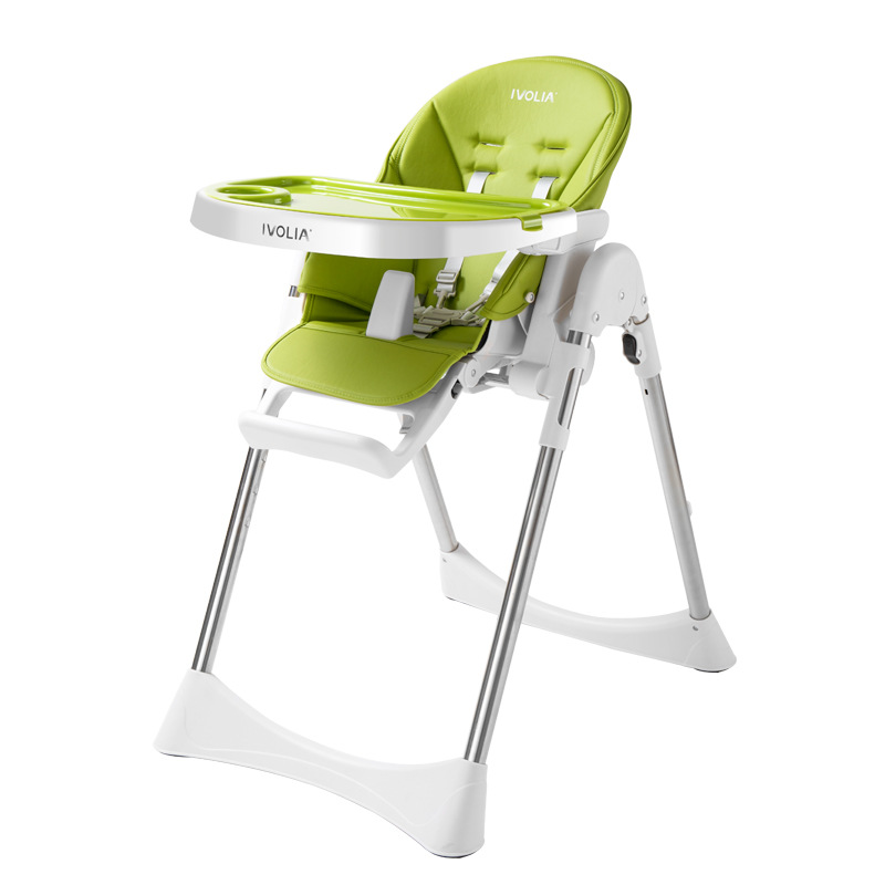 IVOLIA宝宝餐椅多功能可折叠便携式宝宝婴儿吃饭餐桌座椅儿童餐椅详情图5