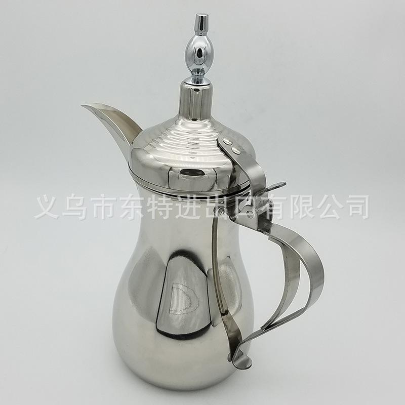 厂家直销不锈钢水壶2.0L阿拉伯壶贵族水壶长嘴茶壶保温水壶