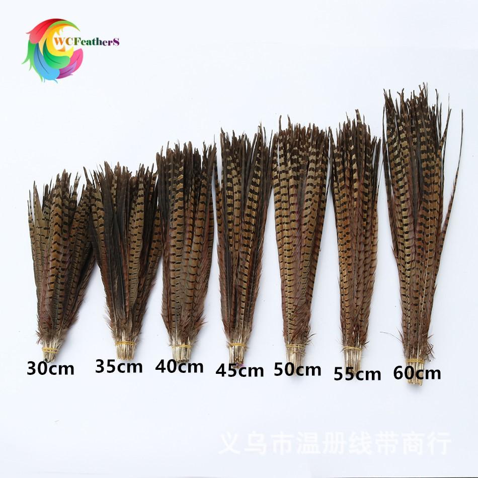 温册羽毛 厂家直销15-65cm天然山鸡尾七彩山鸡舞台演出剧组专用产品图