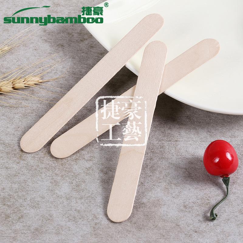 Natural environmental protection wood color wood disposable tongue depressor hard tongue press rod manufacturers wholesale children's toy rod manual accessories Specification drawing