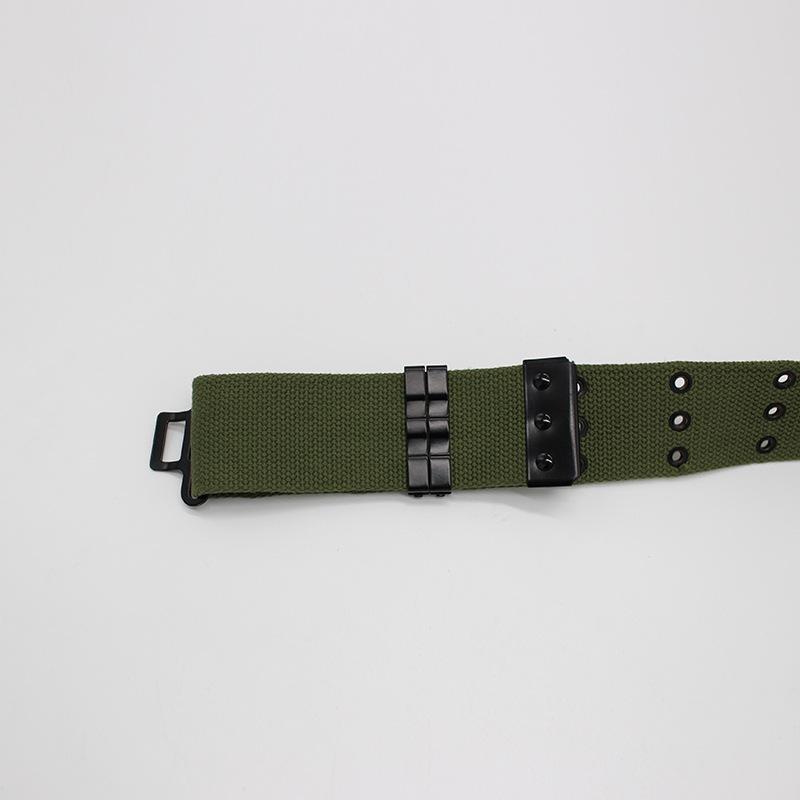 New multi-functional polyester-cotton outdoor sports belt with multi-hole hooks and buckles, factory direct sales and wholesale Specification image