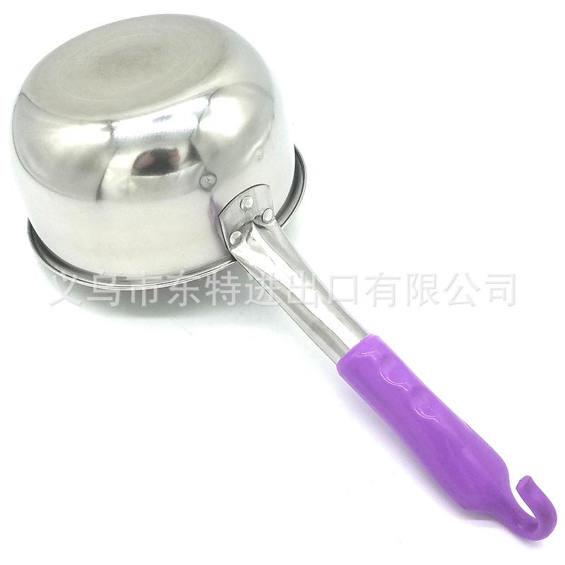 Factory direct sales of stainless steel water spoons, thickened water ladles, long-handled water ladles, porridge and soup ladles, long-handled soy milk ladles, soup shells, kitchenware Application Scenario