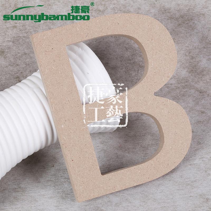 New DIY early education and intelligence toys, wooden craft letter A, English wooden fridge magnets, factory direct sales details Picture
