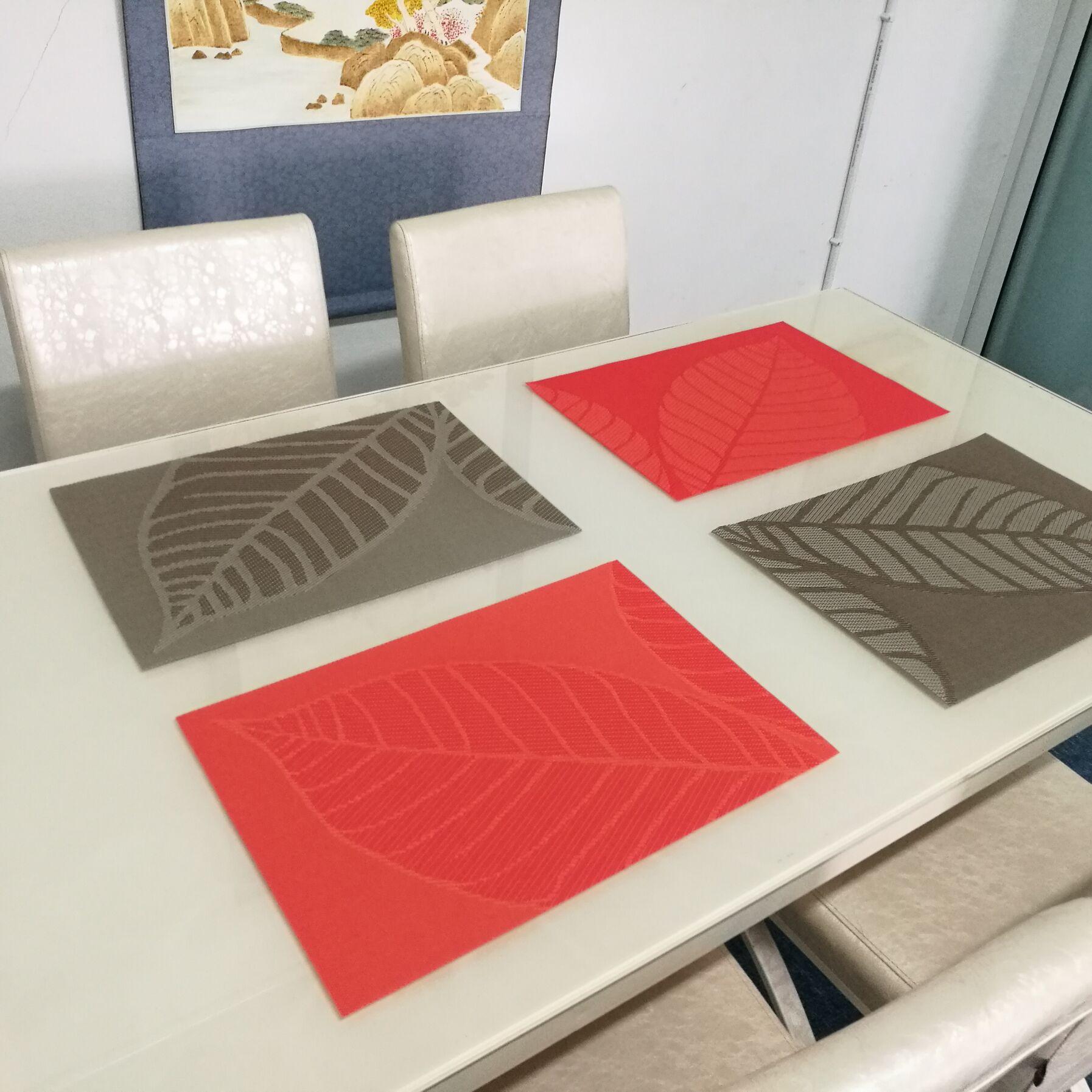 厂家直销批发酒店西餐垫特斯林餐垫 PVC餐垫 隔热垫等多用垫