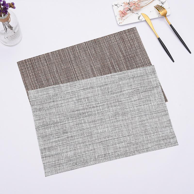 2020外贸特斯林餐垫PVC环保西餐垫用餐隔热垫定制餐垫 跨境批发