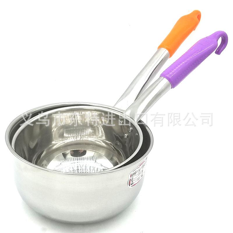 Factory direct sales of stainless steel water spoons, thickened water ladles, long-handled water ladles, porridge and soup ladles, long-handled soy milk ladles, soup shells, kitchenware