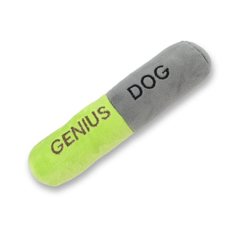 Pet products Pet products 2021 Fengpei new dog molar stick sound bite resistant pet toy two-color plush sound dog toy Item Picture