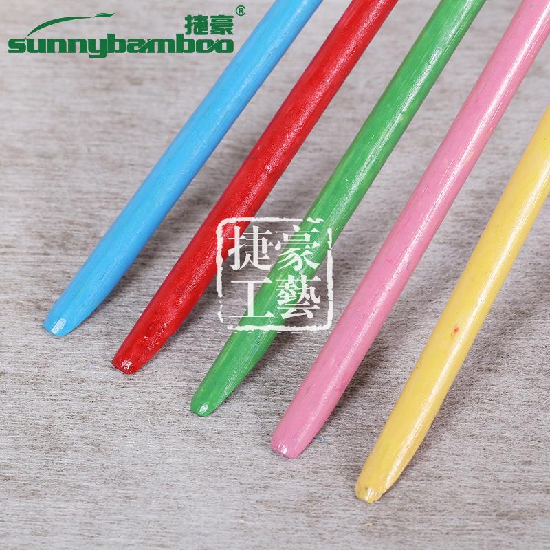 Wholesale of hand-made ice cream sticks, wooden sticks, ice cream sticks, wooden strips, Popsicle sticks and ice cream wooden sticks from colored logs Application Scenario