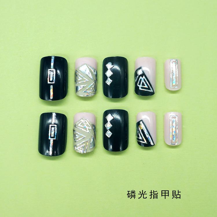 美甲贴实物图