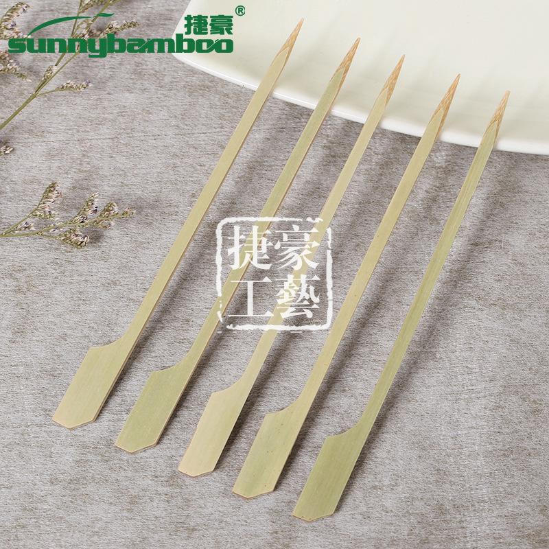 Green skin iron skewer skewer skewer needle barbecue skewer bone and meat connected skewer Kanto boil disposable iron skewer skewer