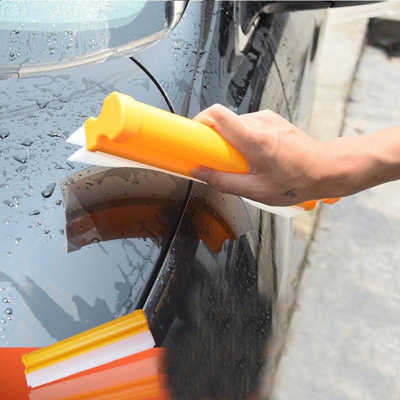New double-row silicone wiper for cars, silicone water wiper for car Windows, 20cm window wiper, factory direct sales