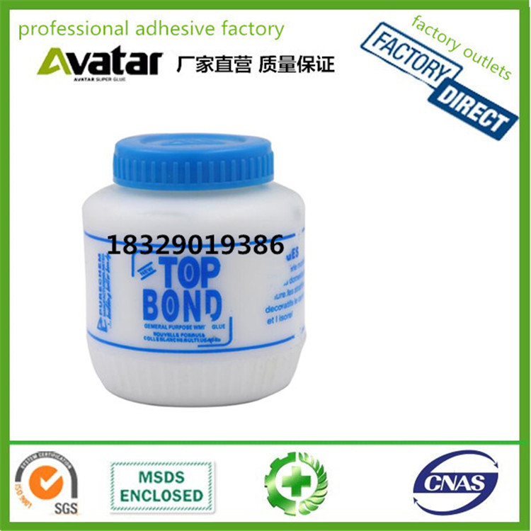 Source factory direct sales TOP BOND VAT white latex quick drying opal GLUE PVA PVA white glue PVA