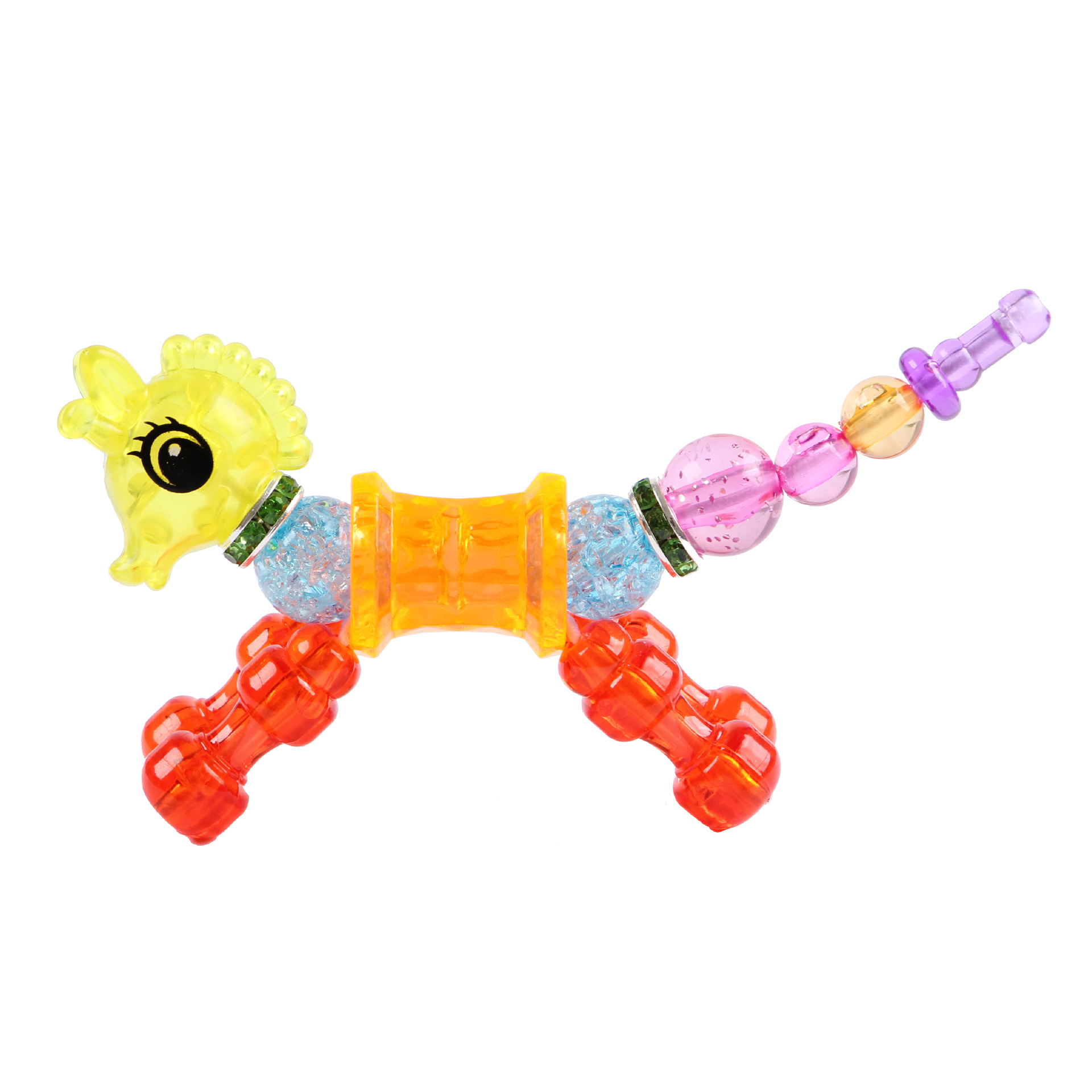 DIY beaded bracelet with magic and versatility, Chain Love Elf cartoon animal children's fun and educational toy bracelet Specification image