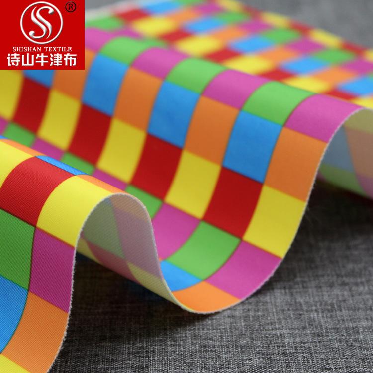 Factory direct sales of trolley case fabric, luggage and handbags, Oxford fabric composite EVA foam sponge fabric twill