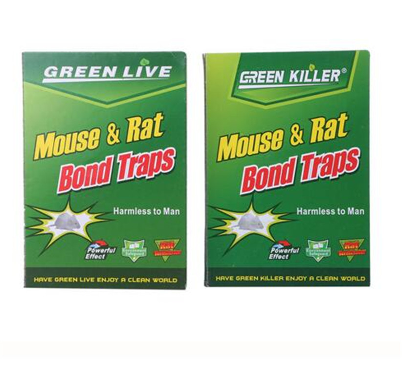 GREEN LIVE MOUSE BOND TRAPS黄板老鼠贴 粘鼠贴 灭鼠贴 驱鼠贴细节图