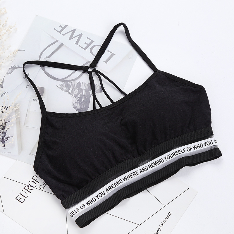 2020 New Parachute Girl's beautiful back and chest wrap, comfortable without steel rims, anti-glare, adjustable breathable sleep bra undefined