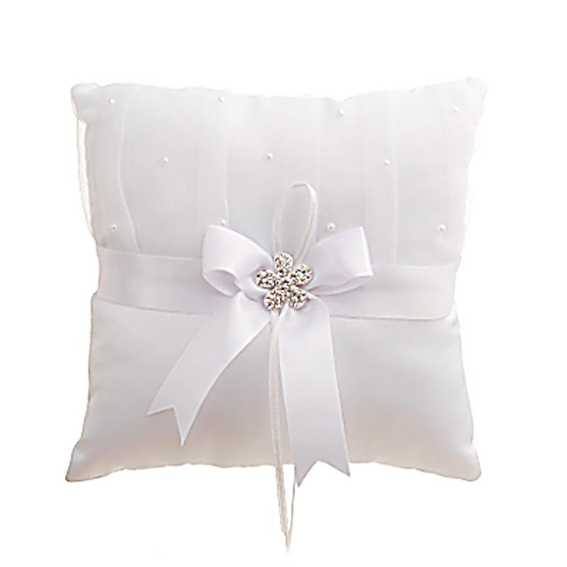 欧美新款蝴蝶结戒枕 新娘婚礼方形水钻戒指托婚礼婚庆用品批发详情图7