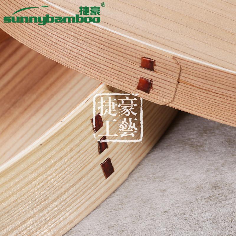 Hot-selling Japanese-style wooden single-layer bento boxes on Taobao, simple and creative wooden lunch boxes wholesale, and customizable food storage boxes Specification image