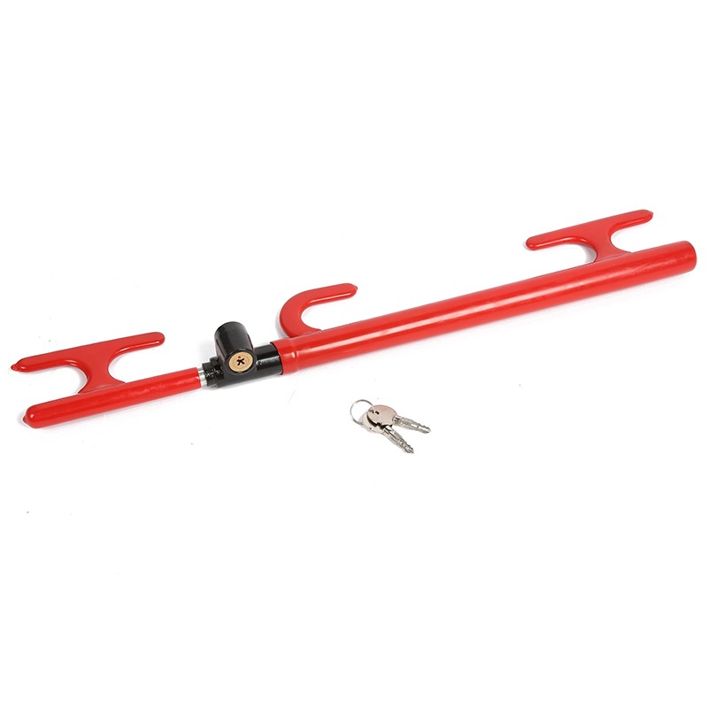 Hot-selling automotive safety products, car steering wheel locks, anti-slip and retractable anti-theft car locks, factory direct sales and wholesale Item Picture