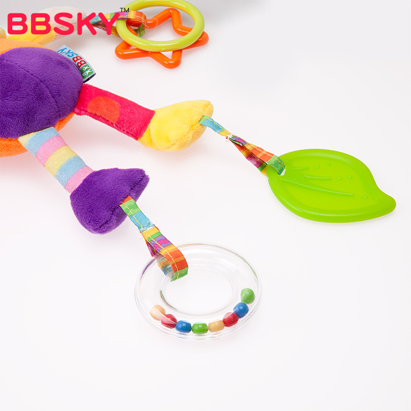 可爱卡通动物风铃婴儿小狗玩具床挂车挂厂家批发产品图