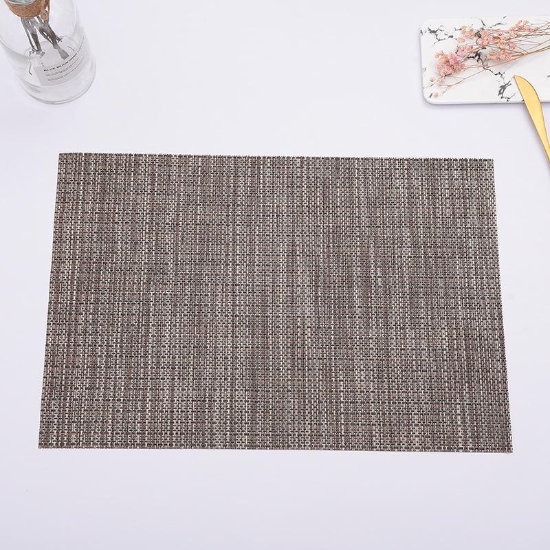 2020外贸特斯林餐垫PVC环保西餐垫用餐隔热垫定制餐垫 跨境批发产品图