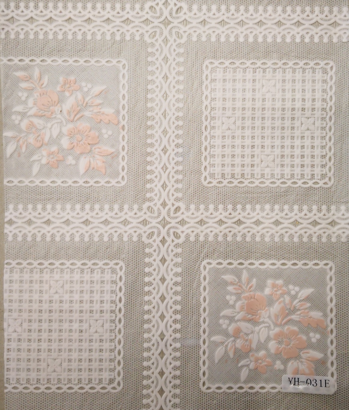 Factory direct new PVC lace tablecloth kitchen table waterproof oil table cloth hotel table cloth wholesale undefined