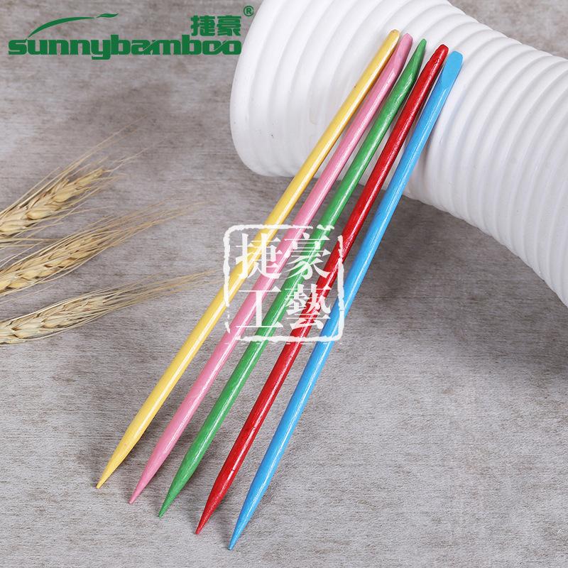 Wholesale of hand-made ice cream sticks, wooden sticks, ice cream sticks, wooden strips, Popsicle sticks and ice cream wooden sticks from colored logs details Picture