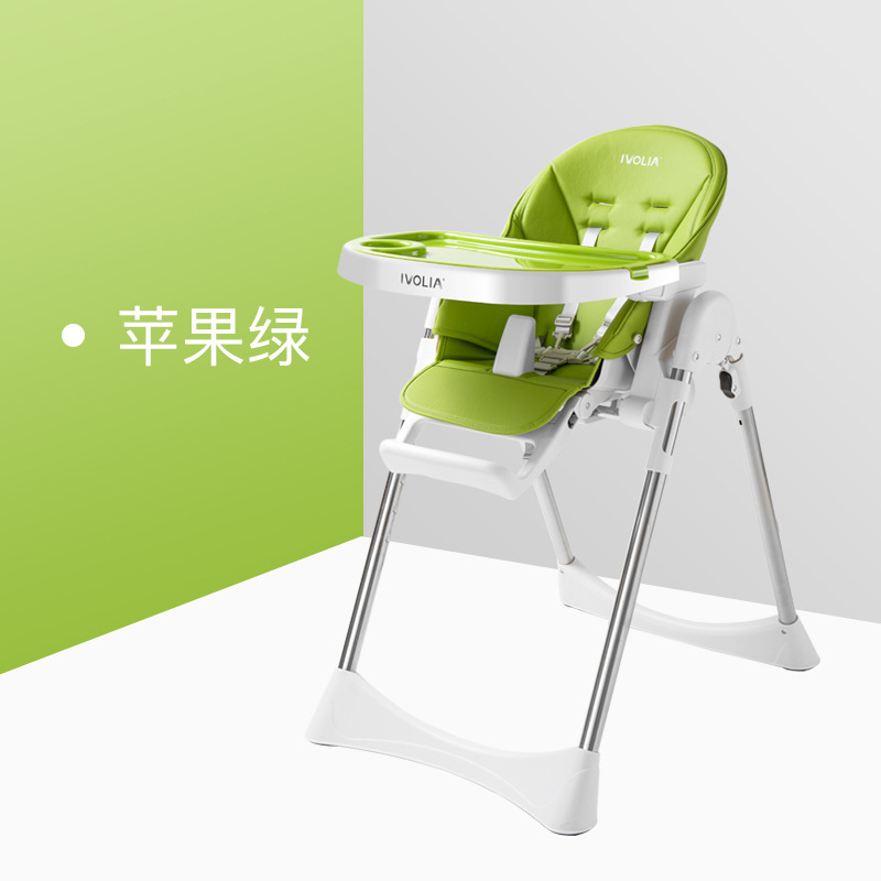 IVOLIA宝宝餐椅多功能可折叠便携式宝宝婴儿吃饭餐桌座椅儿童餐椅详情图11