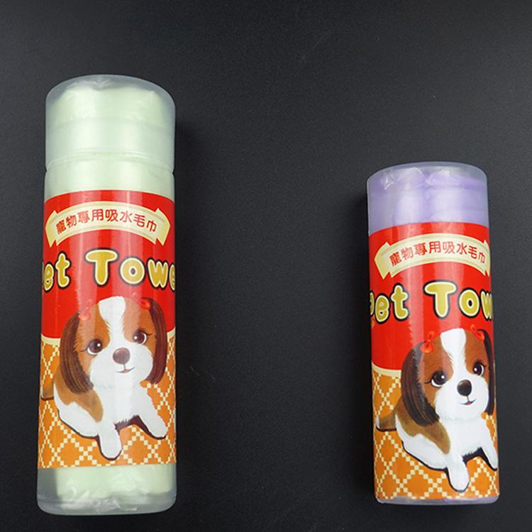 Fengpei large barrel imitation deerskin absorbent towel pet daily cleaning absorbent towel pet supplies wholesale Application Scenario