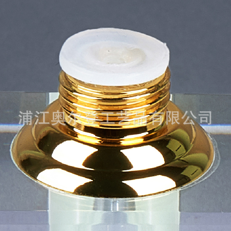 K101 Premium two-sided white crystal essential oil bottle, 3ml body perfume bottle, screw-top premium empty perfume bottle, portioned bottle, Alden Specification image