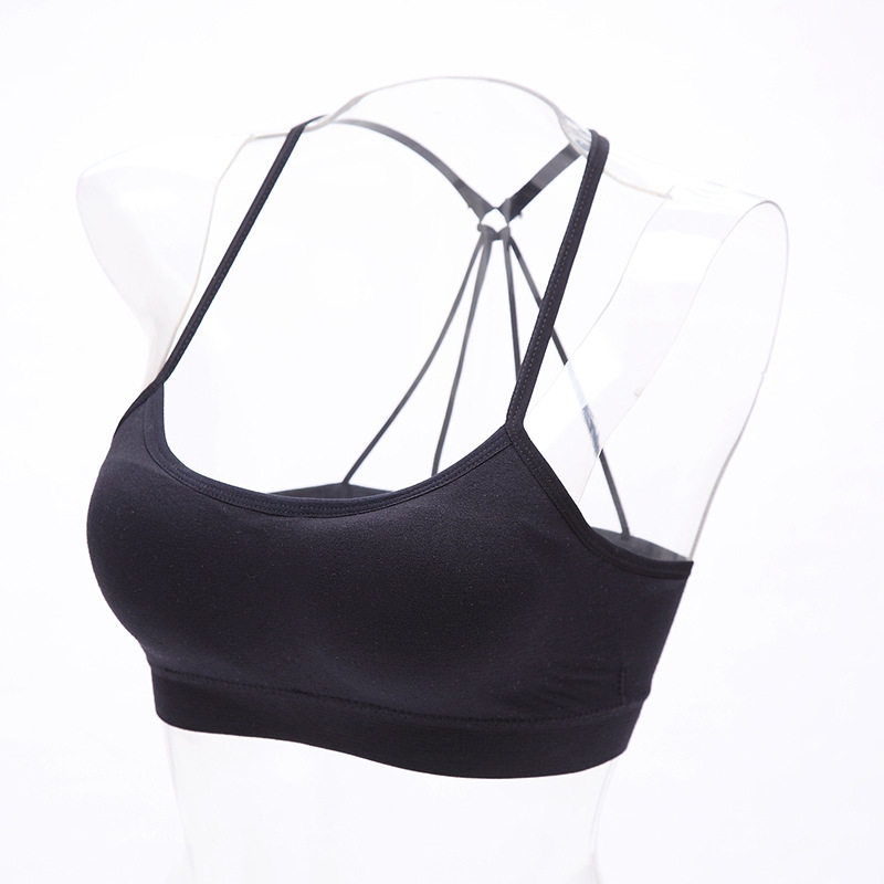 All-season sexy parachute beauty back wrap bra, anti-glare, moisture-wicking, comfortable and breathable sports bra Specification image